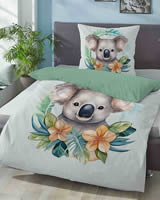 Povle�en� - Medv�dek Koala - Bavlna Linon - M�me R�di Zv��ata