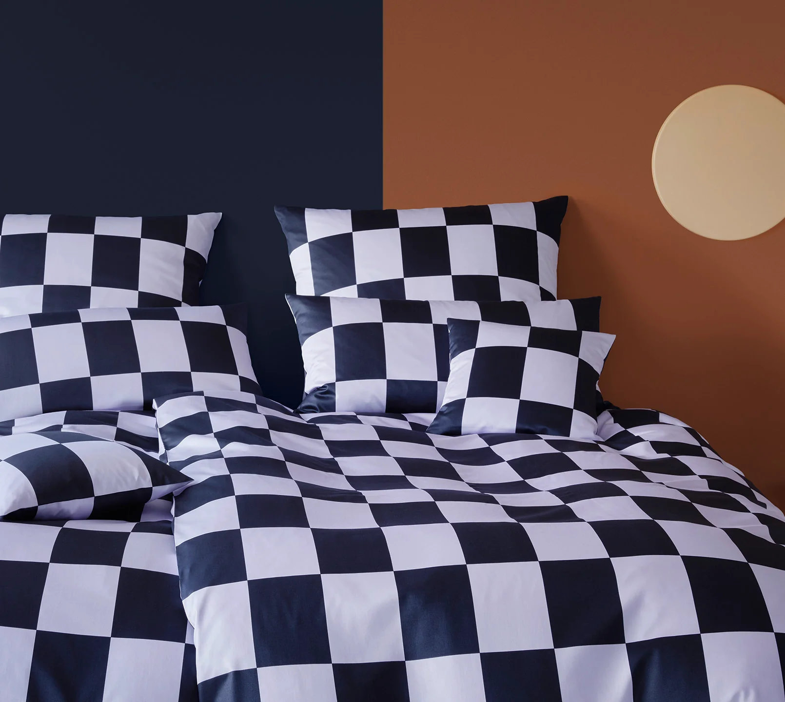 Povle�en� - Comfort Sat�n - Mozaika - Purple - Premium Mako Sat�n 