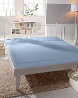 Blankytn Modr - Prostradlo - Premium Comfort - Zwirn Jersey - 6056