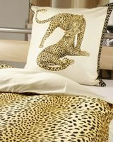 Luxusní Povlečení - Gepardí Pár - Natur - Premium Mako Satén - Exotic Chic