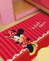 Dětský Koberec - Minnie Mouse - Hello Sweet - Red - Disney
