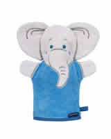 Myc nka - Masek - Elefant - Sln Jumbo - Modr - Premium Bavlna