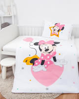 Dětské Baby Povlečení - Minnie Mouse - Baby - Disney - Bavlna Renforcé & Flanel
