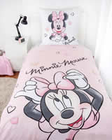 Povlečení - Minnie Mouse - Mašle -  Disney - Bavlna Renforcé