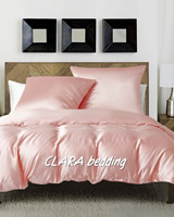 CLARA Silk Dreams - Luxusní Hedvábné Povlečení - Růžová - Pravé Hedvábí 