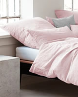 Povlečení - Breeze Casual elegance - 50% Len / 50% Bavlna - Classic Style - Růžová