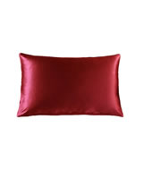 CLARA Silk Dreams - Luxusn Hedvbn Povlak na Polt - erven - Prav Hedvb 