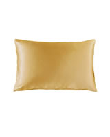 CLARA Silk Dreams - Luxusn Hedvbn Povlak na Polt - Zlat - Prav Hedvb 