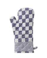 Kuchask Rukavice - Sada - Duo Kostka Kombinace - Modr - Venkovsk Romantika