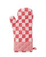 Kuchask Rukavice - Sada - Duo Kostka Kombinace - erven - Venkovsk Romantika