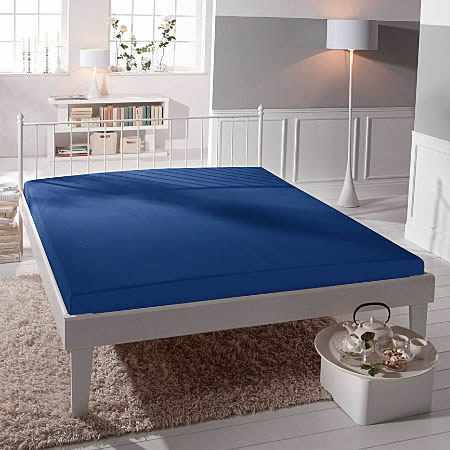 Krlovsk Modr - Prostradlo - Premium Comfort - Zwirn Jersey - 6012