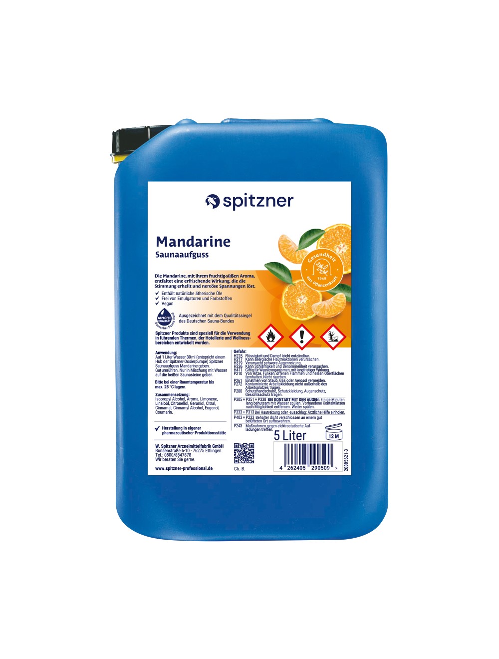 Mandarinka - Wellness - Parn� Sauna - V�n� - Saunov� N�lev - Spitzner 