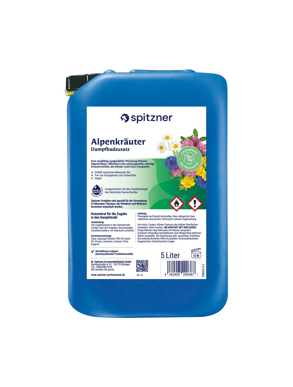 Alpsk� Byliny - Wellness - Parn� Sauna - V�n� - Saunov� N�lev - Spitzner 