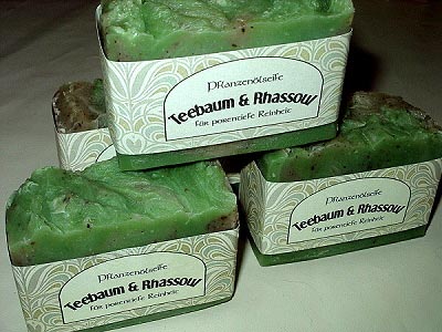 M�dlo - Greeny - Tea Tree Olej & J�l - Ru�n� Pr�ce