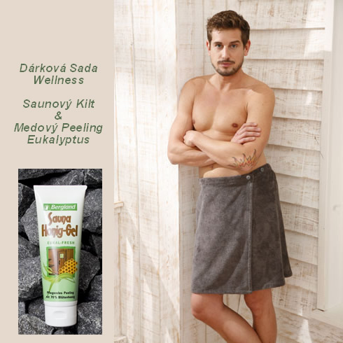 Drkov Sada - Saunov Kilt & Medov Peeling - Eukalyptus