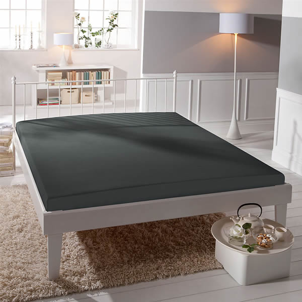 Grafitov� - Prost�radlo - Flanel Jersey - Bavlna