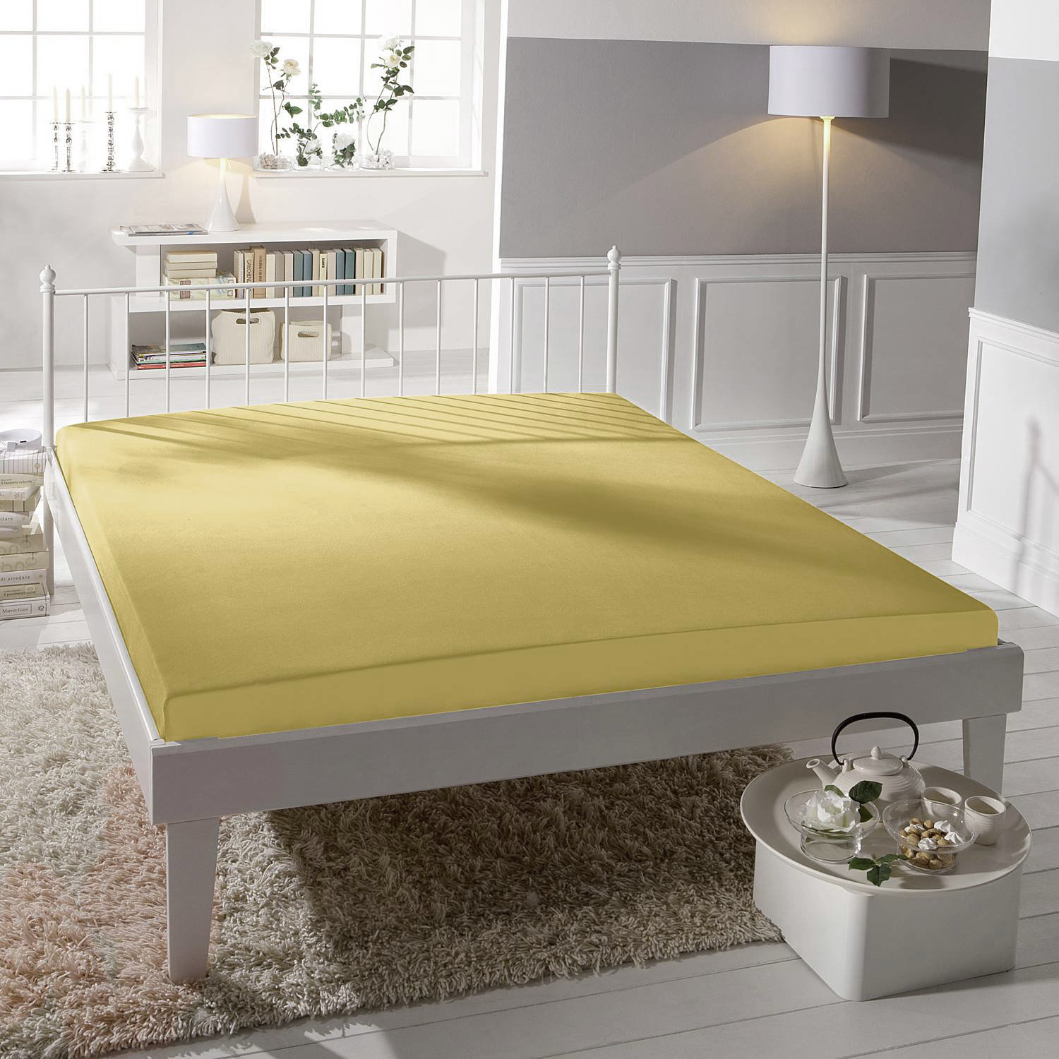 Hemnek - Kamille - Prostradlo Jersey & Elasten - bassetti