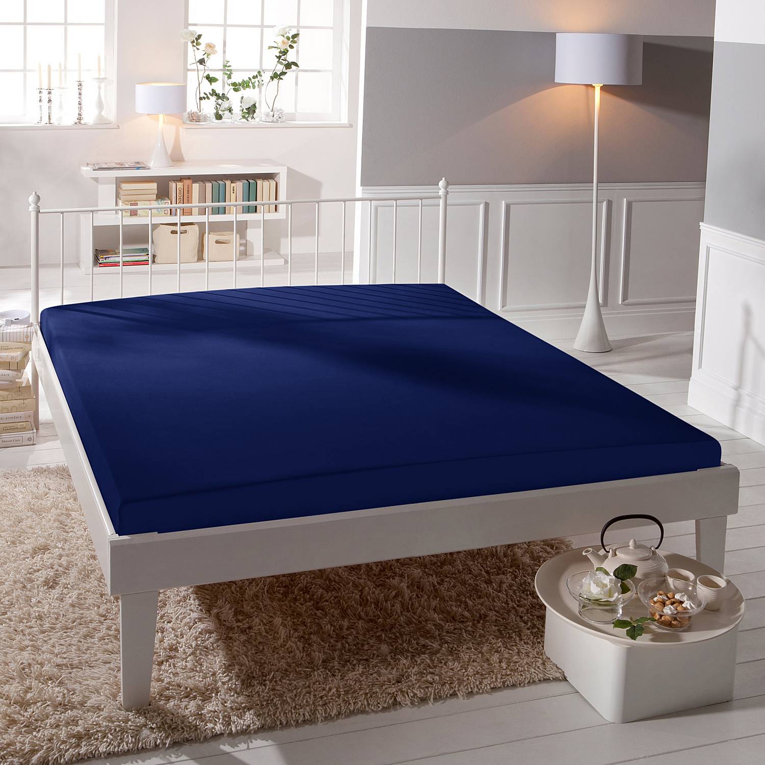 Marine - Prostradlo Jersey & Elasten - bassetti