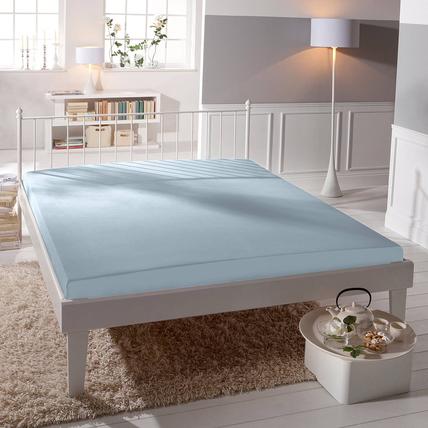 Aqua - Prostradlo Jersey & Elasten - bassetti
