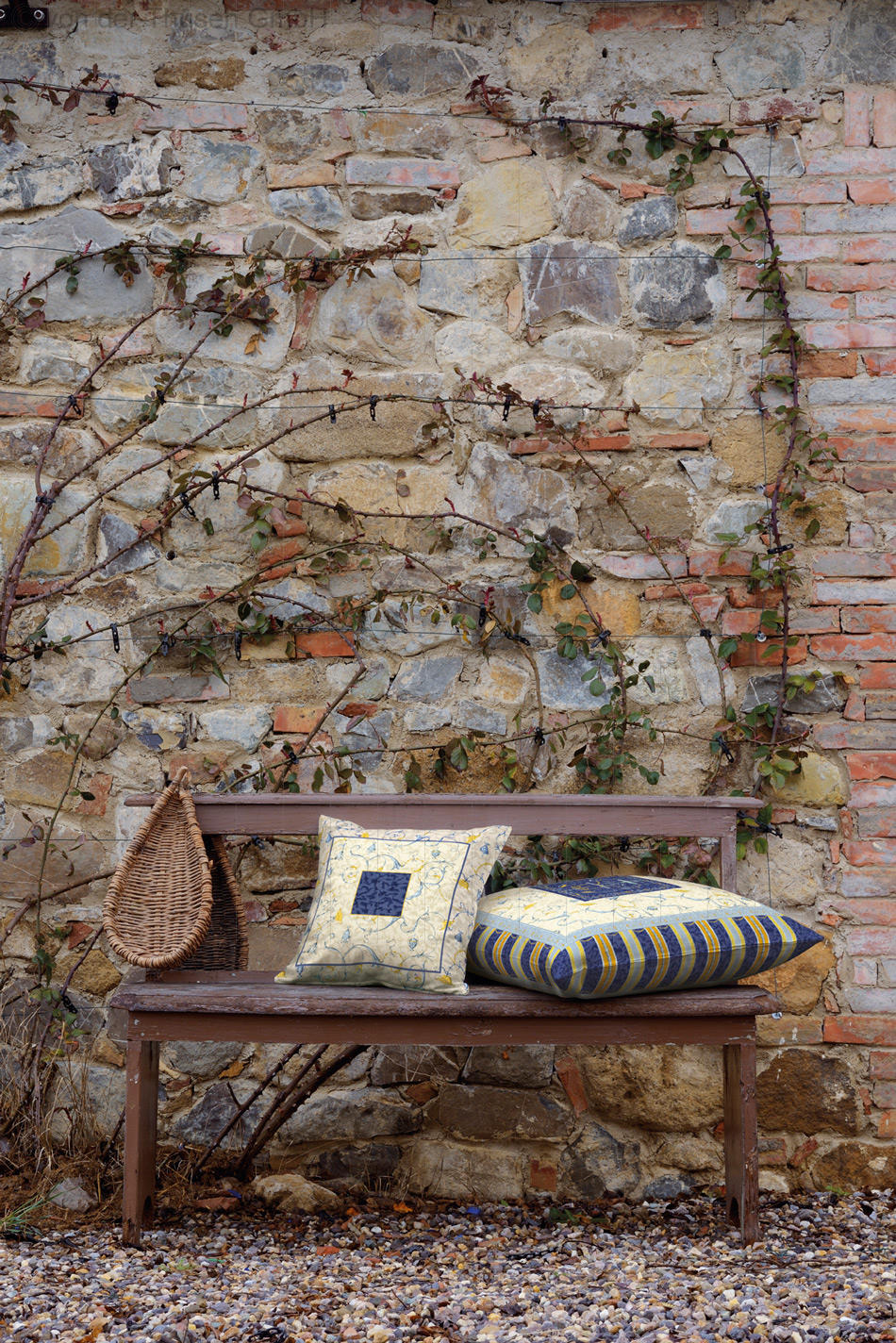 Dekoran Povlaky na Poltky - Classic Styles - Oplontis Blue - Italy - bassetti