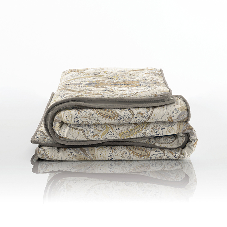 Italsk Luxusn Pld - Deka - Silky Paisley Noblesa Bov - Zucchi - Italy Style