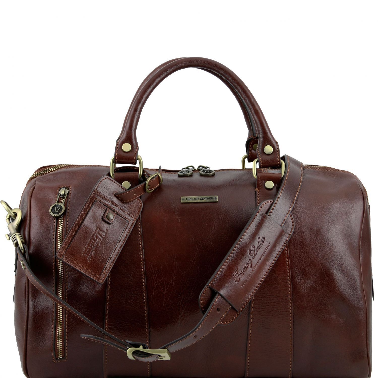 Men�� Cestovn� Ko�en� Ta�ka TL Voyager Style - Duffel - Prav� K��e - Hn�d�