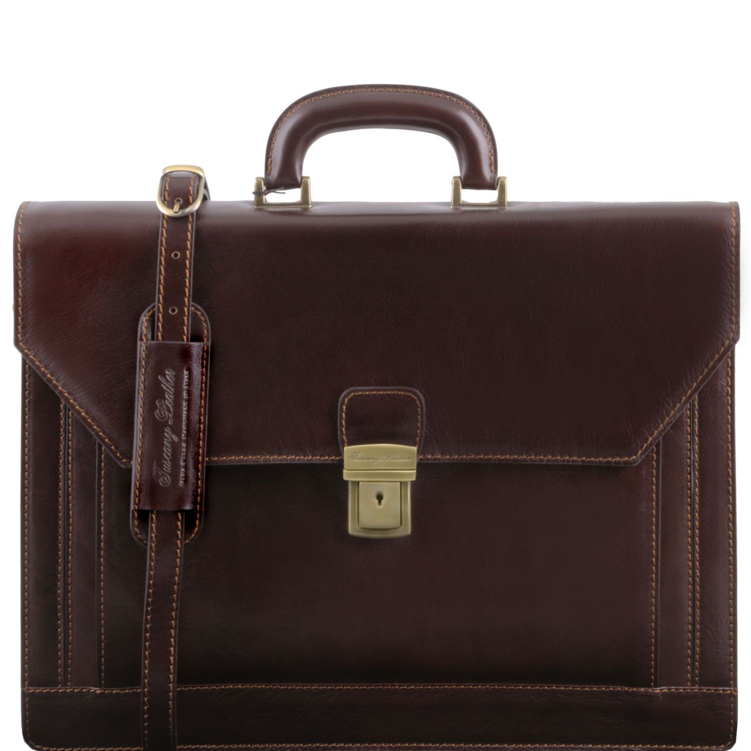 Stylov� Ko�en� Aktovka Napoli II - Business Style - Prav� K��e - Ho�k� �okol�da