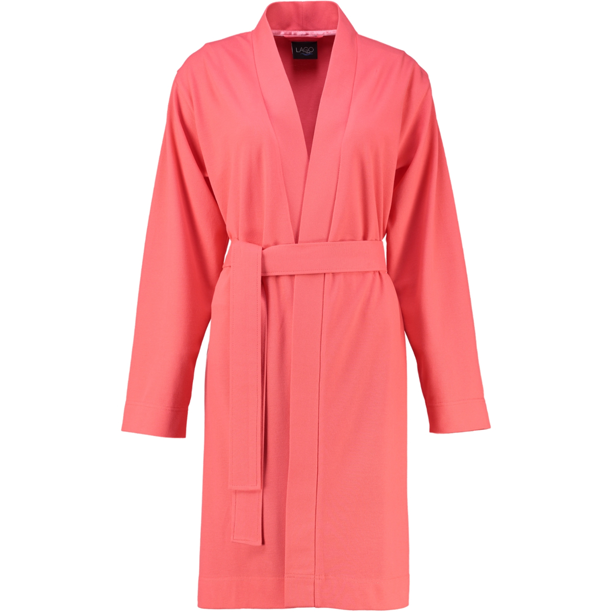 Elegantn Dmsk upan Kimono Krtk - Pique - Lehk Velur - Korlov