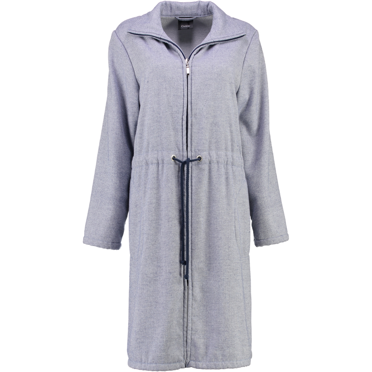Dmsk upnek - Rann Pl᚝ Denim - Zip - Modr Melange - Lehk Velur
