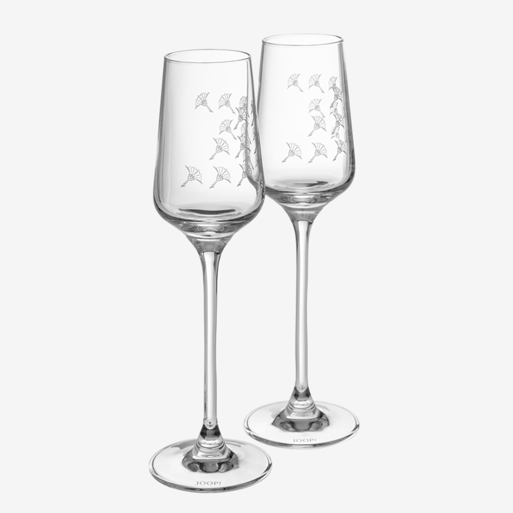 Sklenice na Digestiv - Sada - Chrpy&Chrpy - K�i���lov� Sklo - JOOP!