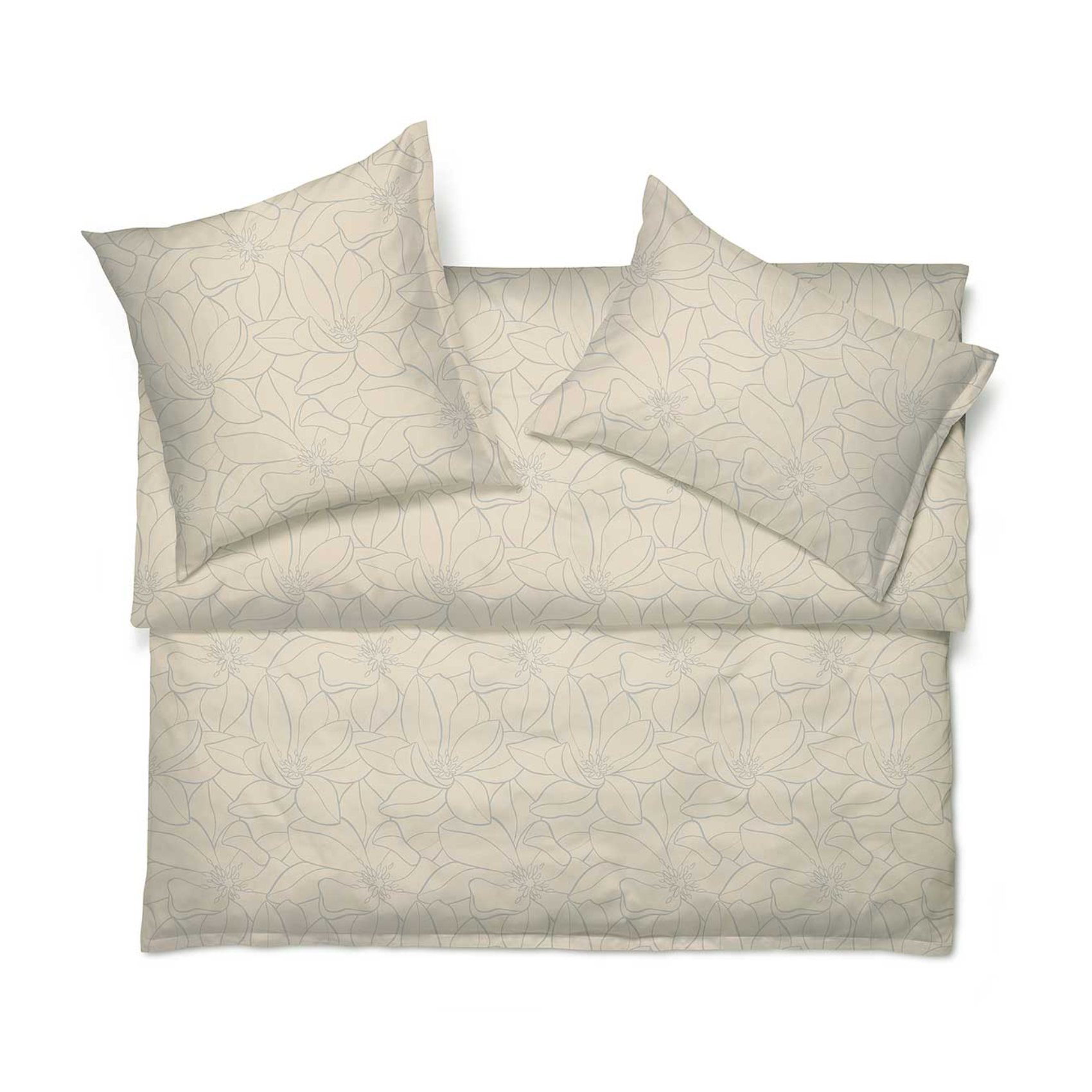 Luxusn Povleen -  Schlossberg - MAGNOLIA - Swiss Exquisit Jaquard - Bov