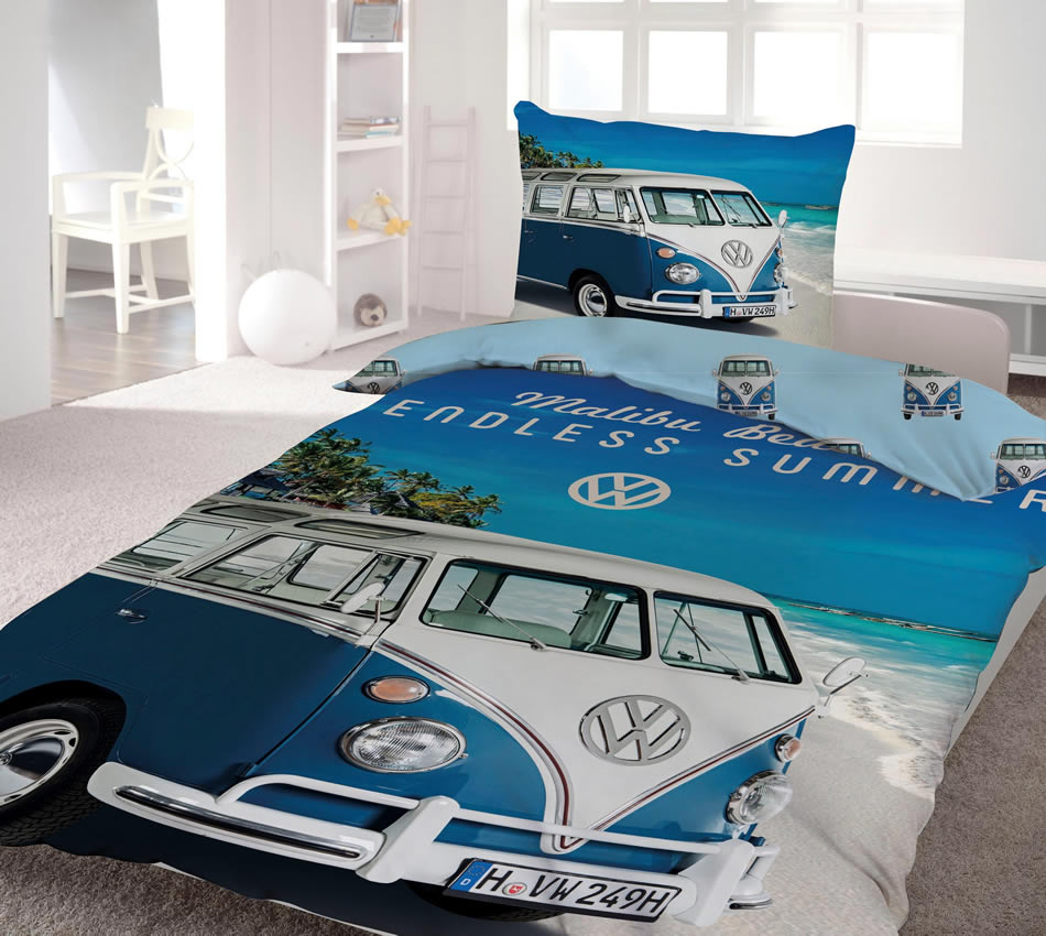 Povleen - VW - Malibu Beach - Plov Den - Volkswagen - Bavlna Renforc