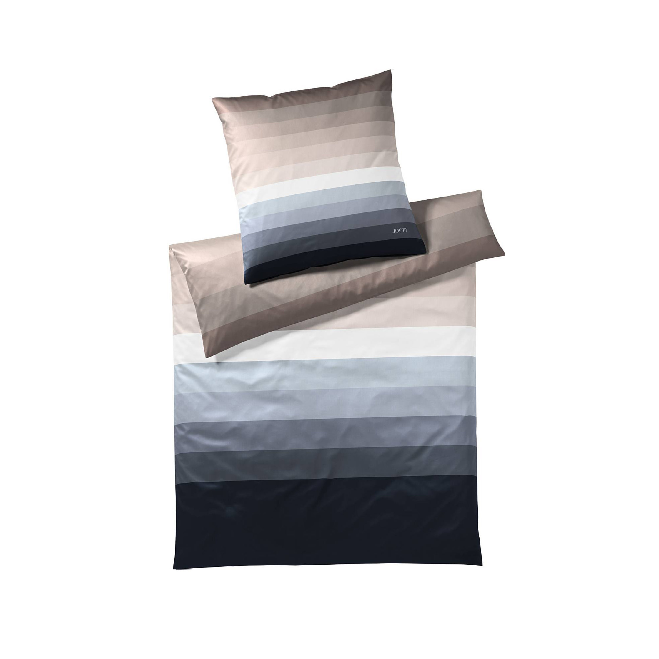Luxusn Povleen - JOOP! - Horizon - Taupe - Kouov Modr - Mako Satn
