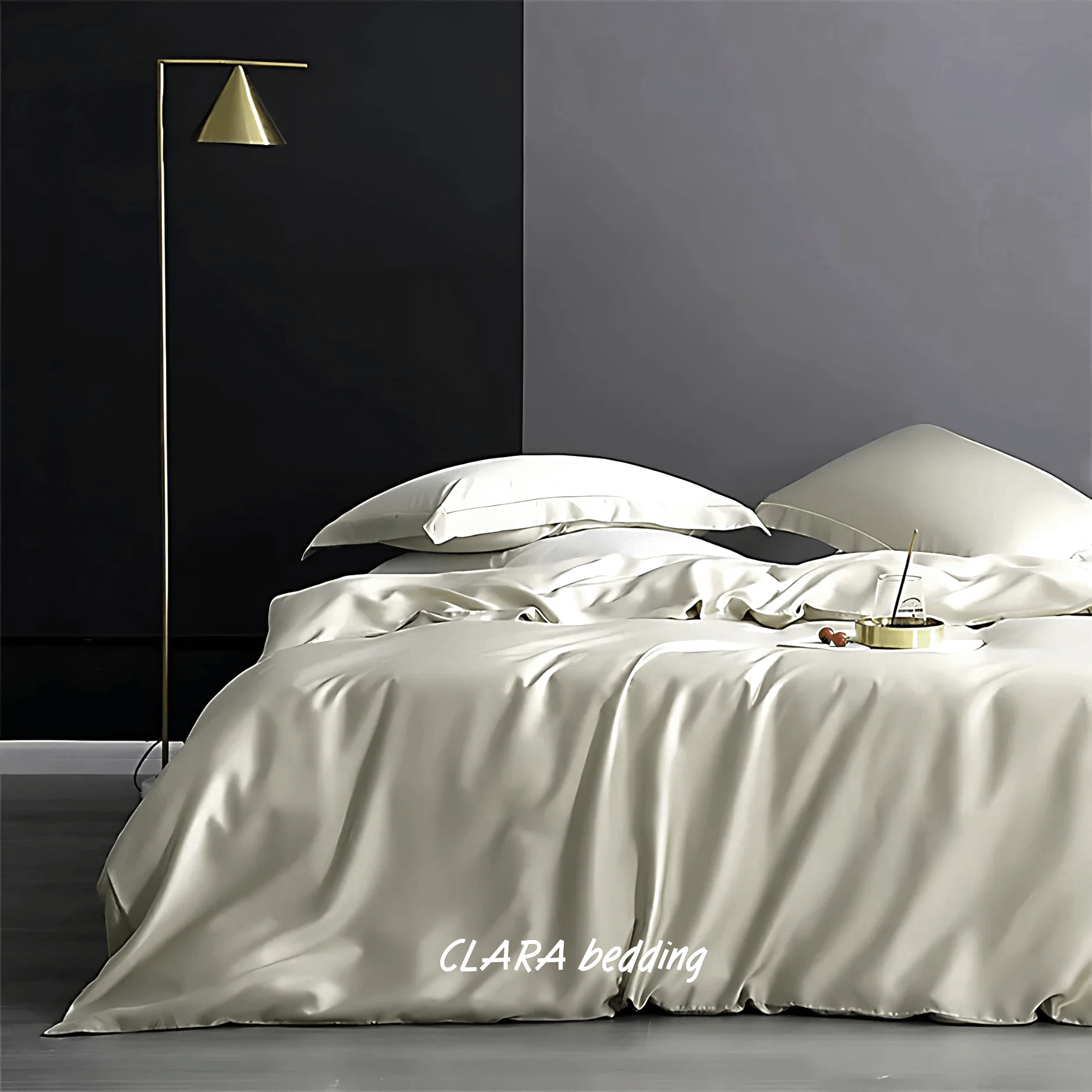Luxusn Hedvbn Povleen - Champagne - Natur - Lesk - Prav Hedvb - PremiumStyle