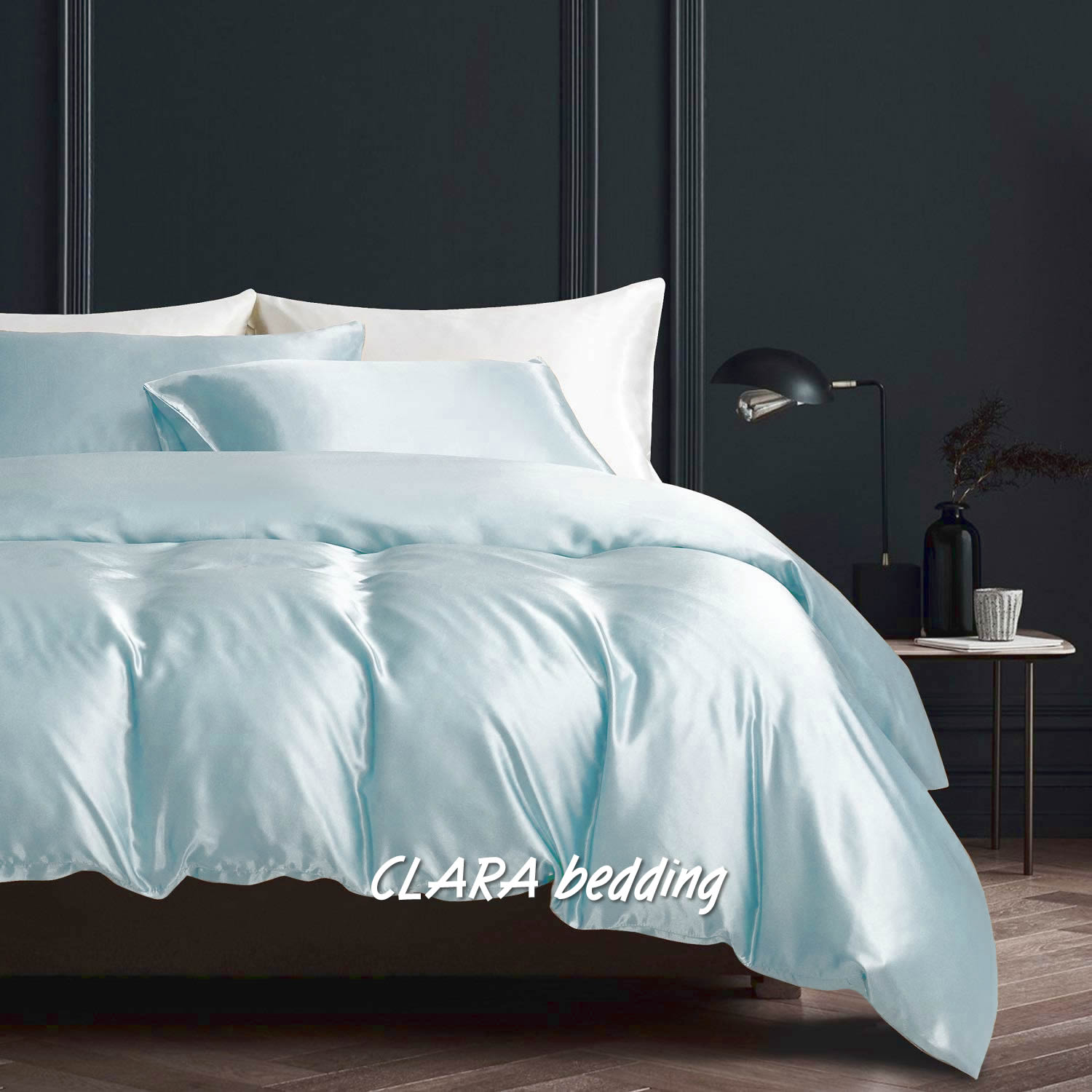 CLARA Silk Dreams - Luxusn Hedvbn Povleen - Azurov - Exclusive Prav Hedvb 