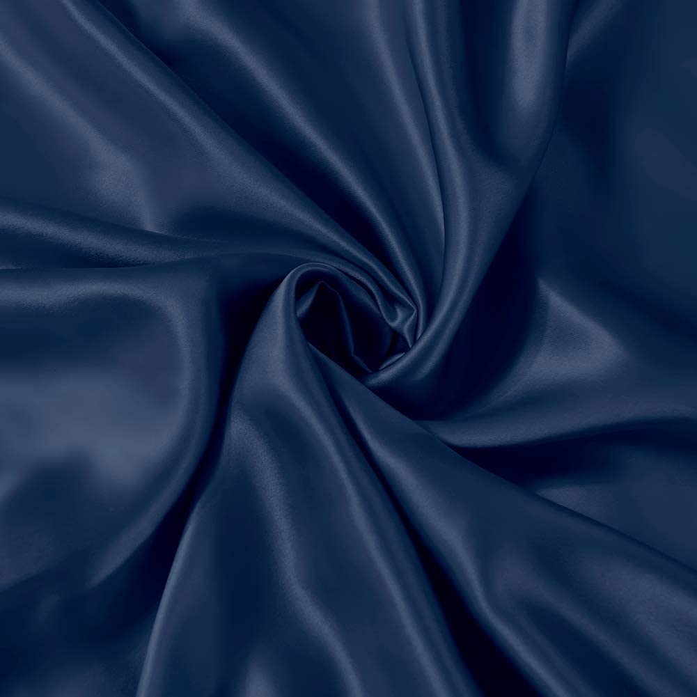 CLARA Silk Dreams - Luxusn Hedvbn Prostradlo - Marine - Exclusive Prav Hedvb 