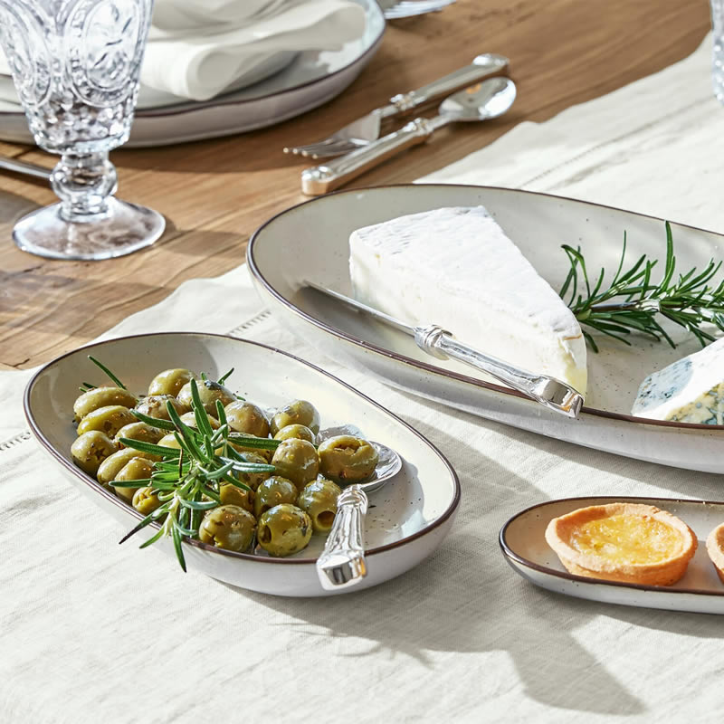 Servrovac Set Ovlnch Tal - Mediterranean - Stedomosk Styl - Bl