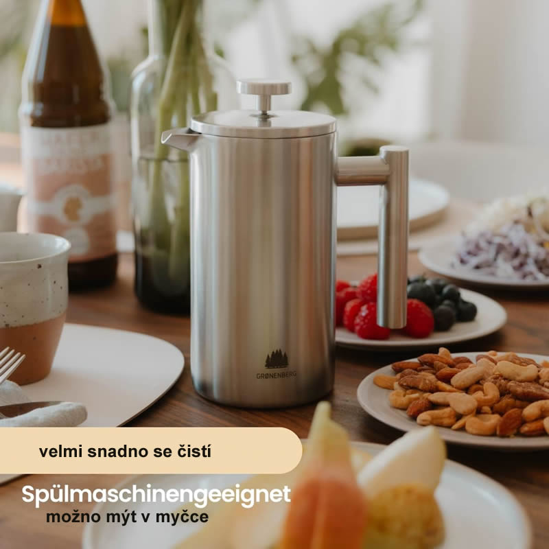 French Press - Kvovar - Nerez