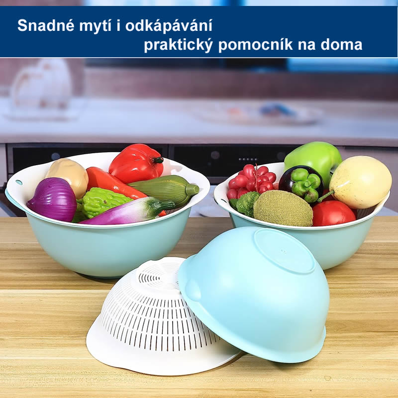 Multifunkn Cednk s Msou - Sada - Svtle Modr