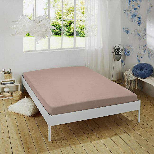 Taupe - Prostradlo - Elastic Jersey - Basic