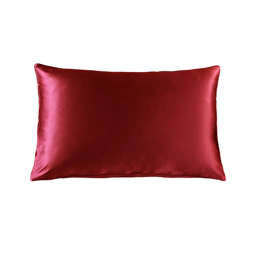 CLARA Silk Dreams - Luxusn Hedvbn Povlak na Polt - erven - Prav Hedvb 