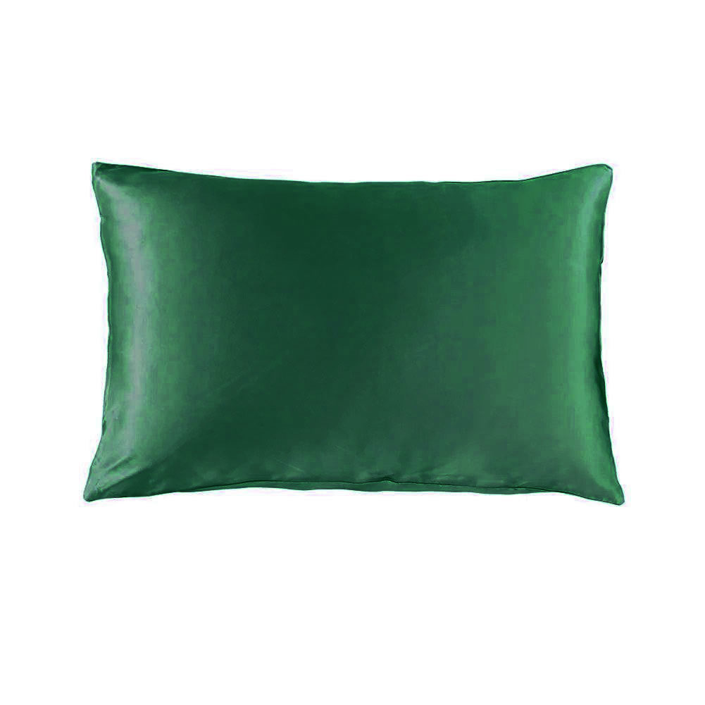 CLARA Silk Dreams - Luxusn Hedvbn Povlak na Polt - Smaragdov - Prav Hedvb 