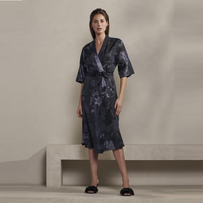 Elegantn - Rann Plt - Kimono - upnek - Non Mod - Bavlnn Satn - Elegance
