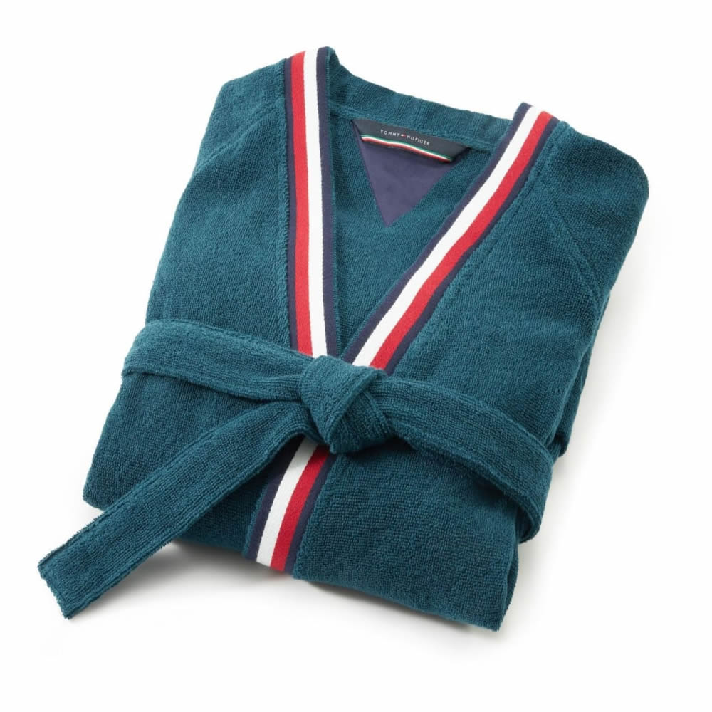 Luxusn Pnsk upan - Kimono - Tedd - Tommy Hilfiger - Tmav Zelen