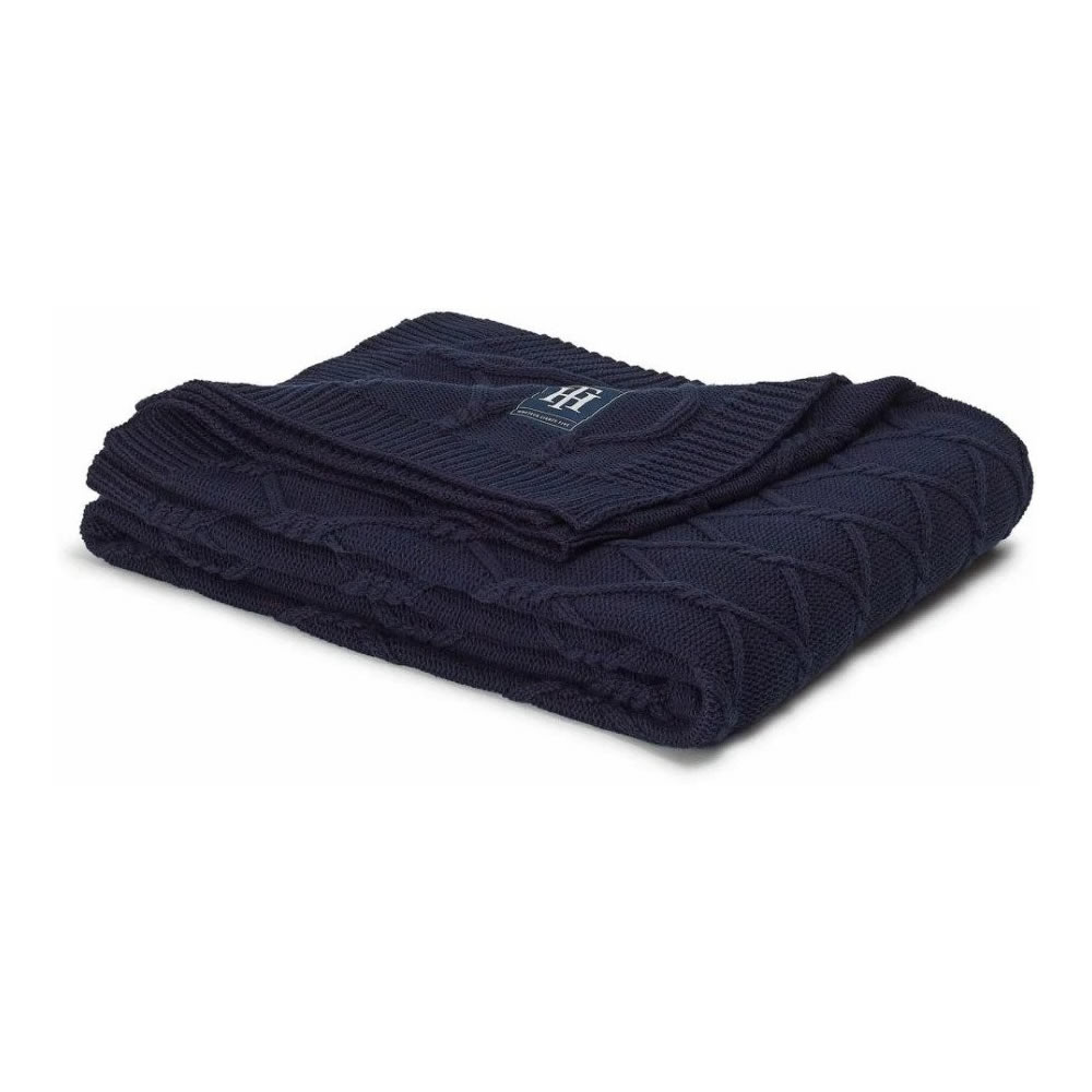 BIO Deka - Cable - Tommy Hilfiger - Pleten Deka - Pld - Navy