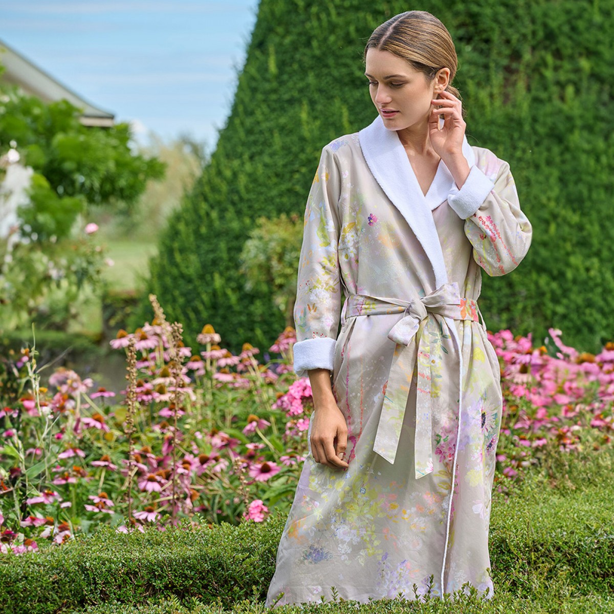 upan se lovm Lmcem - Dmsk - Mystic Garden - Christian Fischbacher - Swiss Made