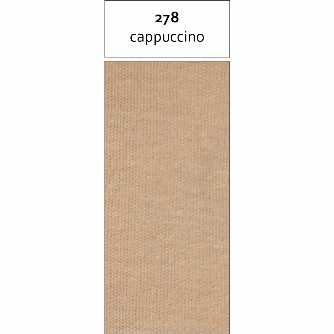 Cappuccino 278 - Deluxe Prostradlo - Jersey - 92 % Bavlna, 8 % Elasten