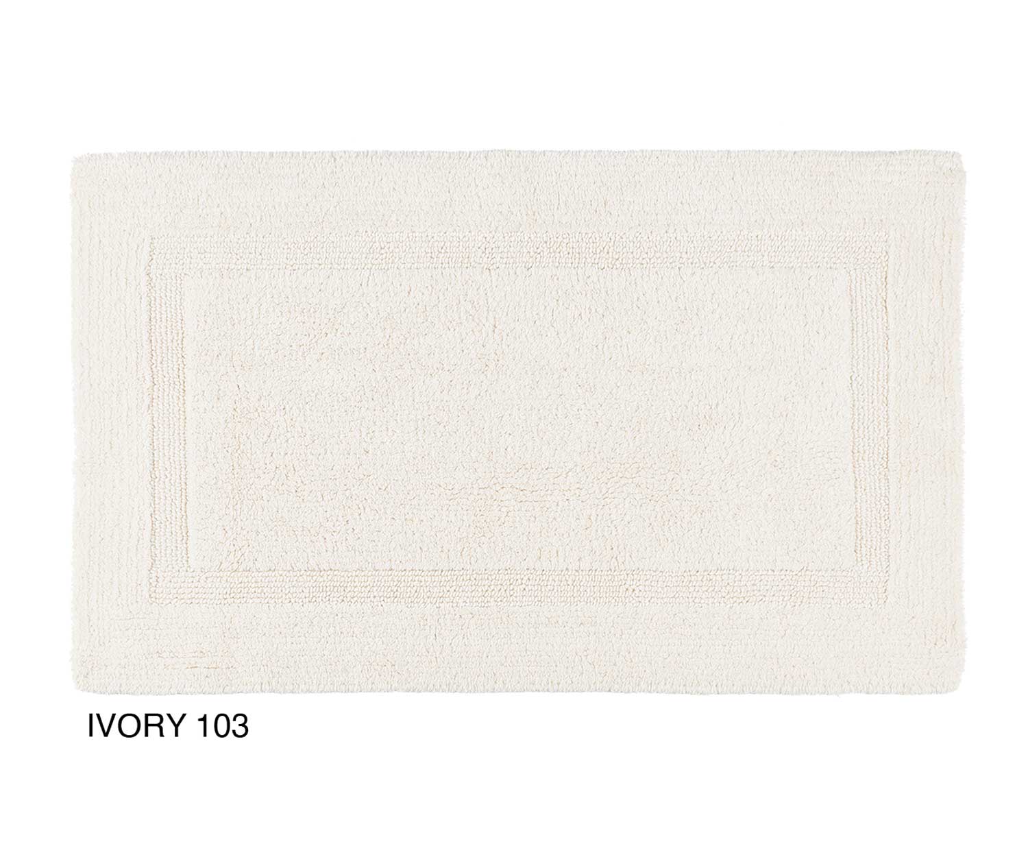 Exkluzivn� Koupelnov� Kobere�ek - UNI - Reversible - Oboustrann� - Ivory