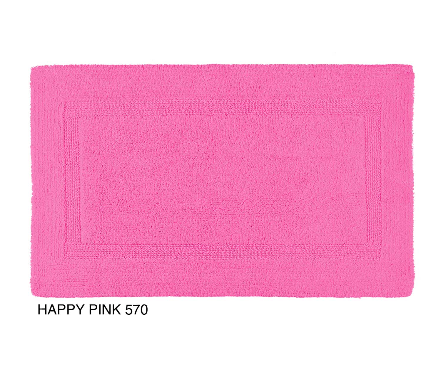 Exkluzivn Koupelnov Kobereek - UNI - Reversible - Oboustrann - Happy Pink