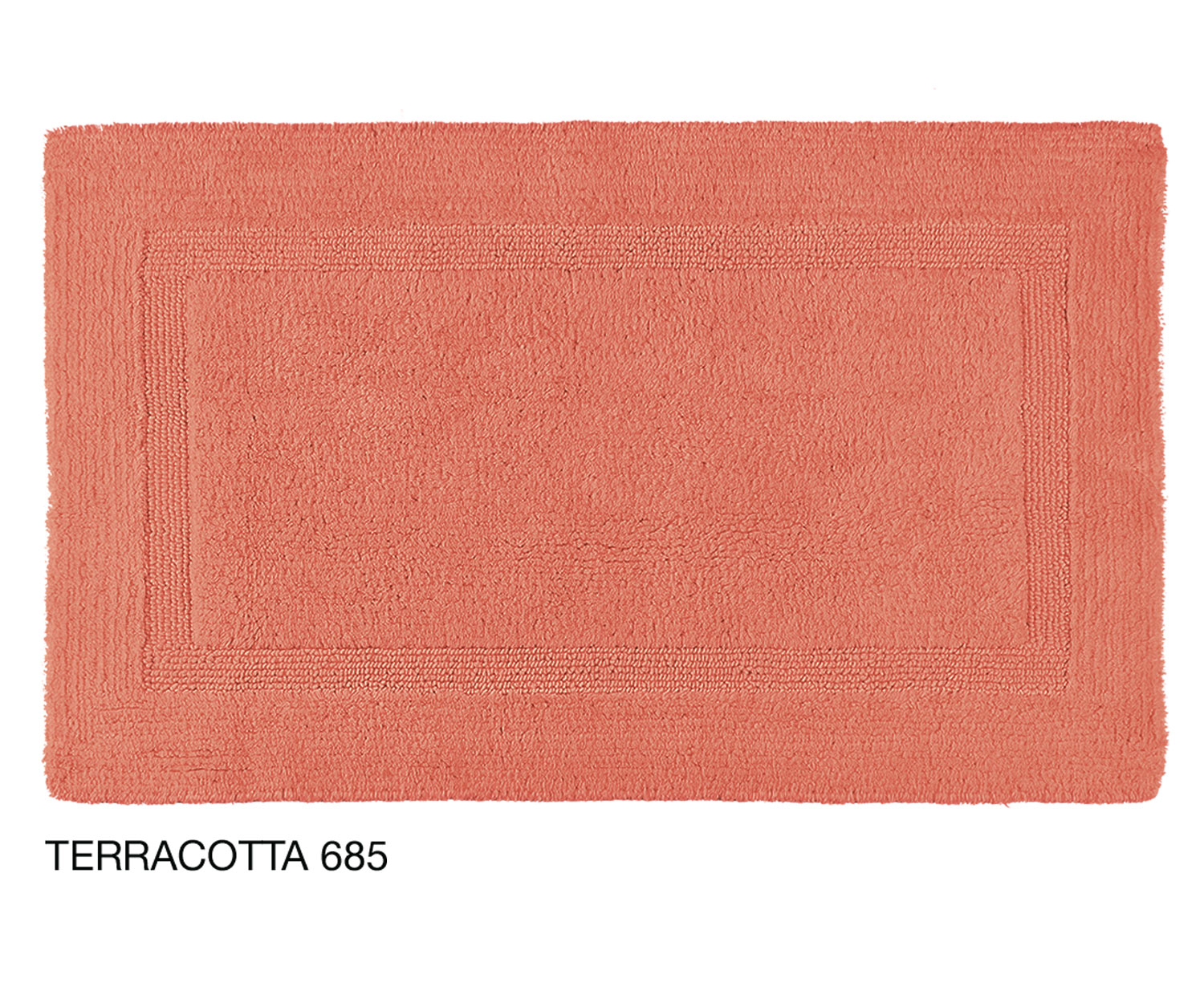 Exkluzivn Koupelnov Kobereek - UNI - Reversible - Oboustrann - Terracotta